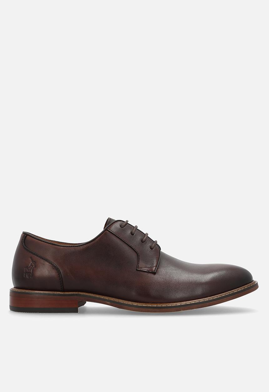 POLO - Classic gibson lace up - tan