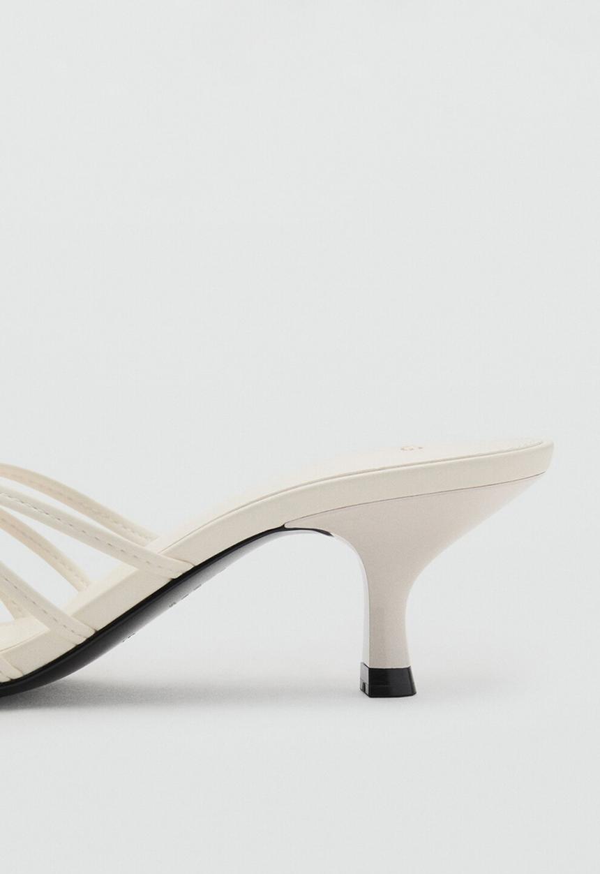MANGO - Darian heel - light beige
