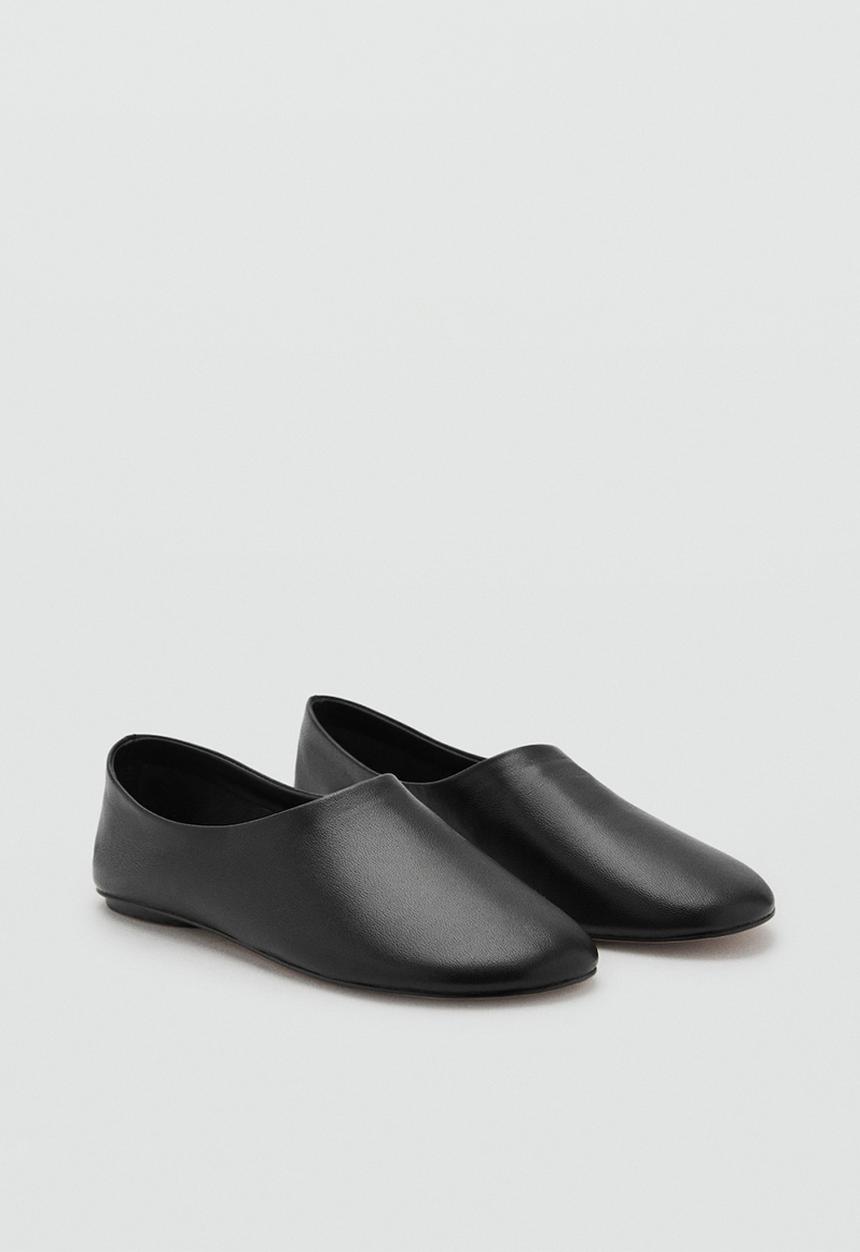 MANGO - Soul leather pump - black
