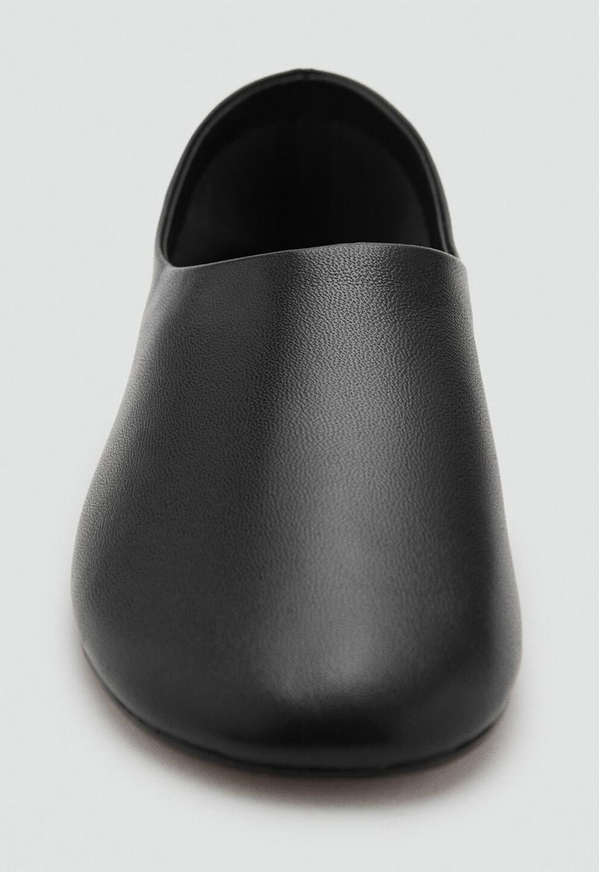 MANGO - Soul leather pump - black