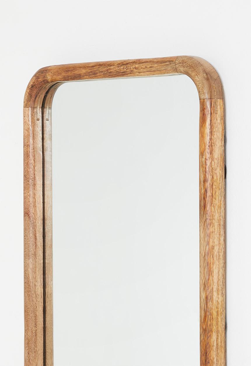 H&S - Full length rectangular mirror Natural
