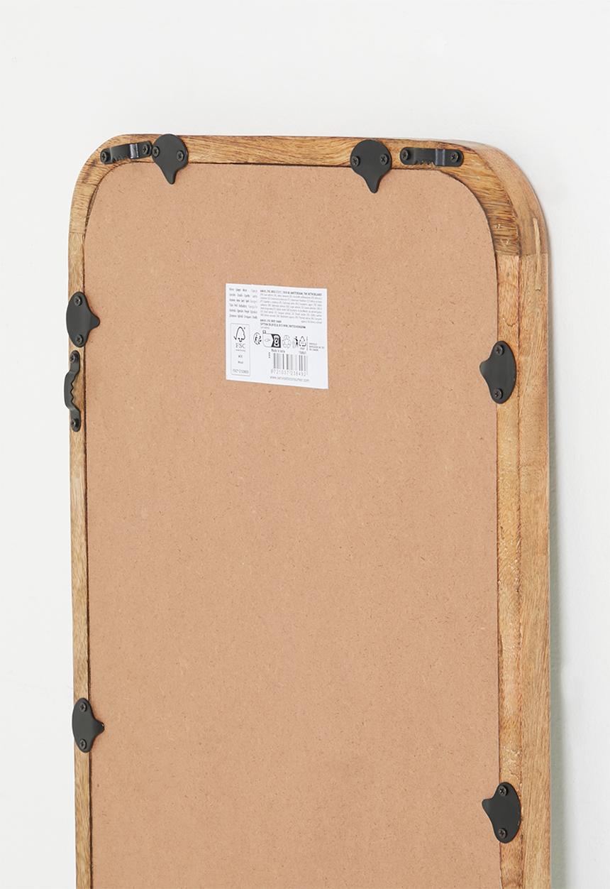 H&S - Full length rectangular mirror Natural