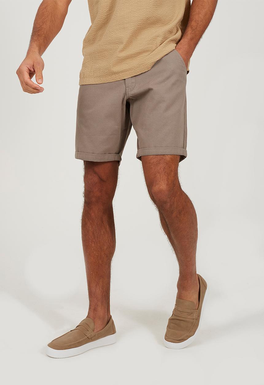 Brave Soul - Hampson Chino Short - Taupe