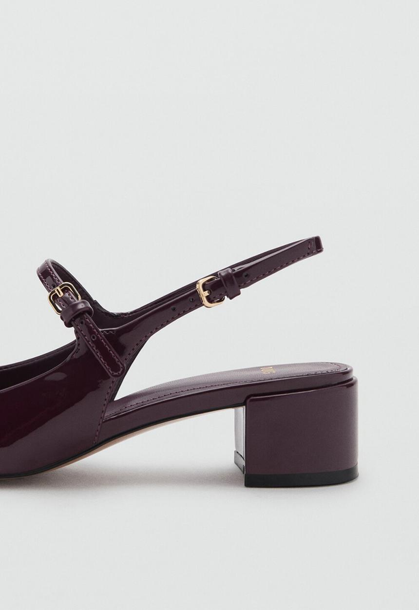 MANGO - Ada heel - dark red