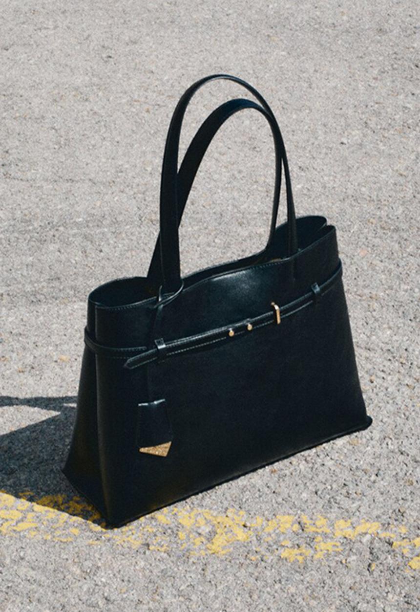 MANGO - Dahlia citybag- black