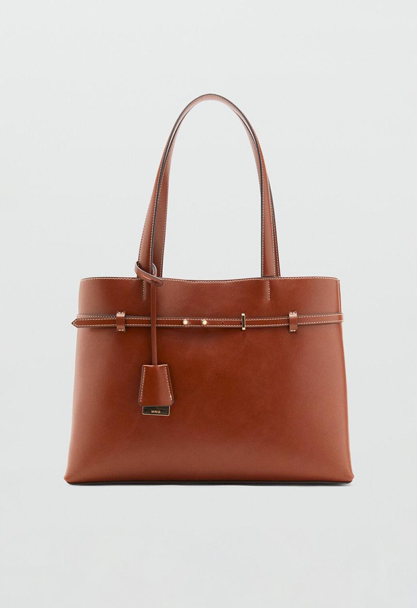 MANGO - Dahlia citybag- brown