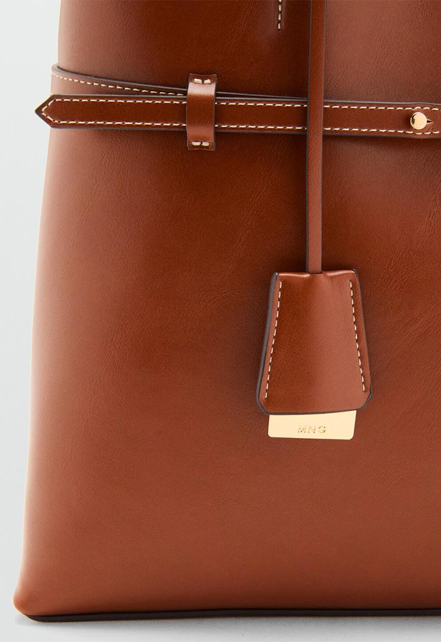 MANGO - Dahlia citybag- brown