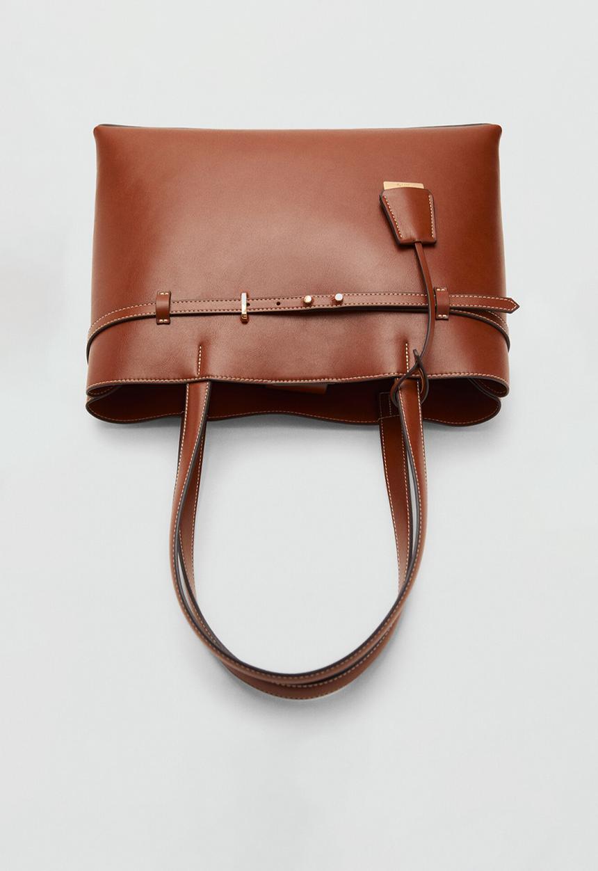 MANGO - Dahlia citybag- brown