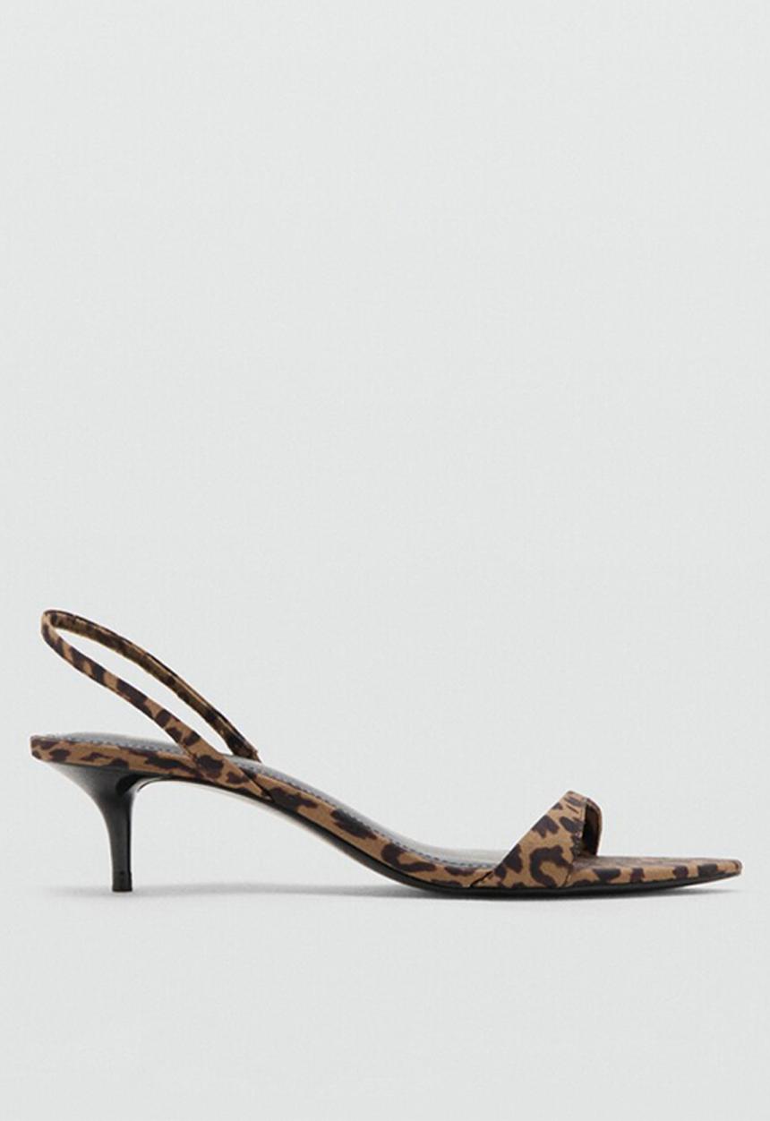 MANGO - Nightyl heel - brown