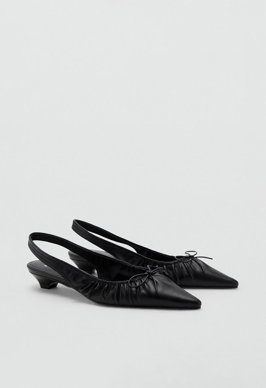 MANGO - Bailo heel - black