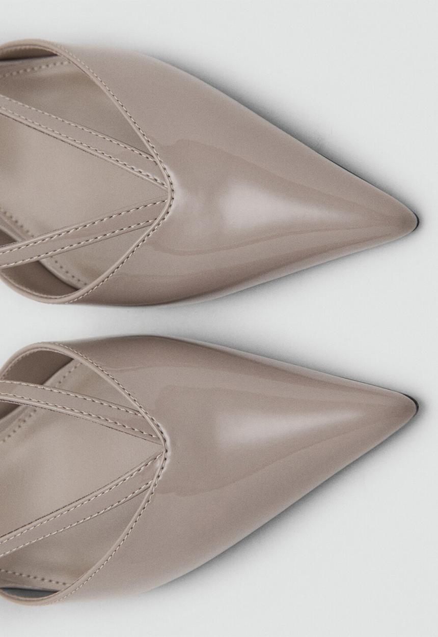 MANGO - Infinity heel - light/pastel brown