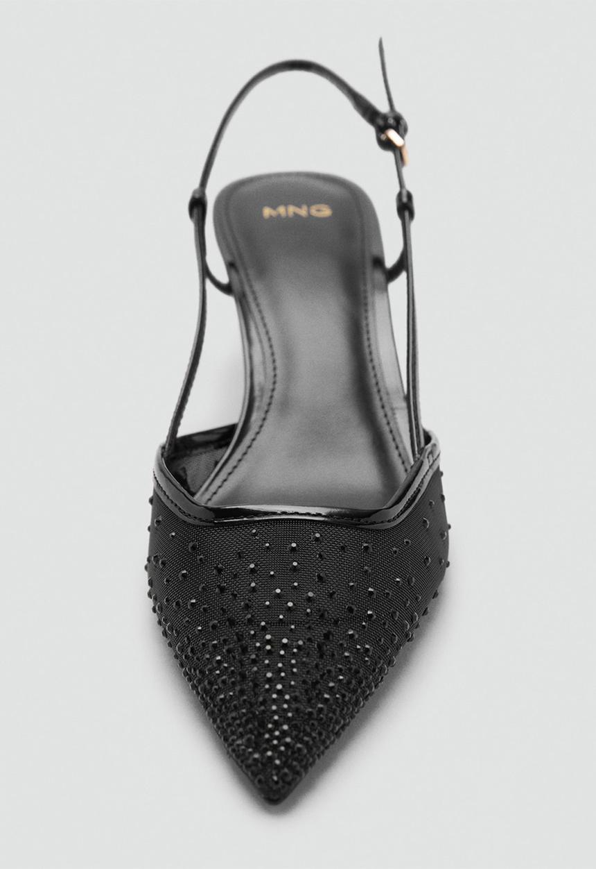 MANGO - Tonia heel - black