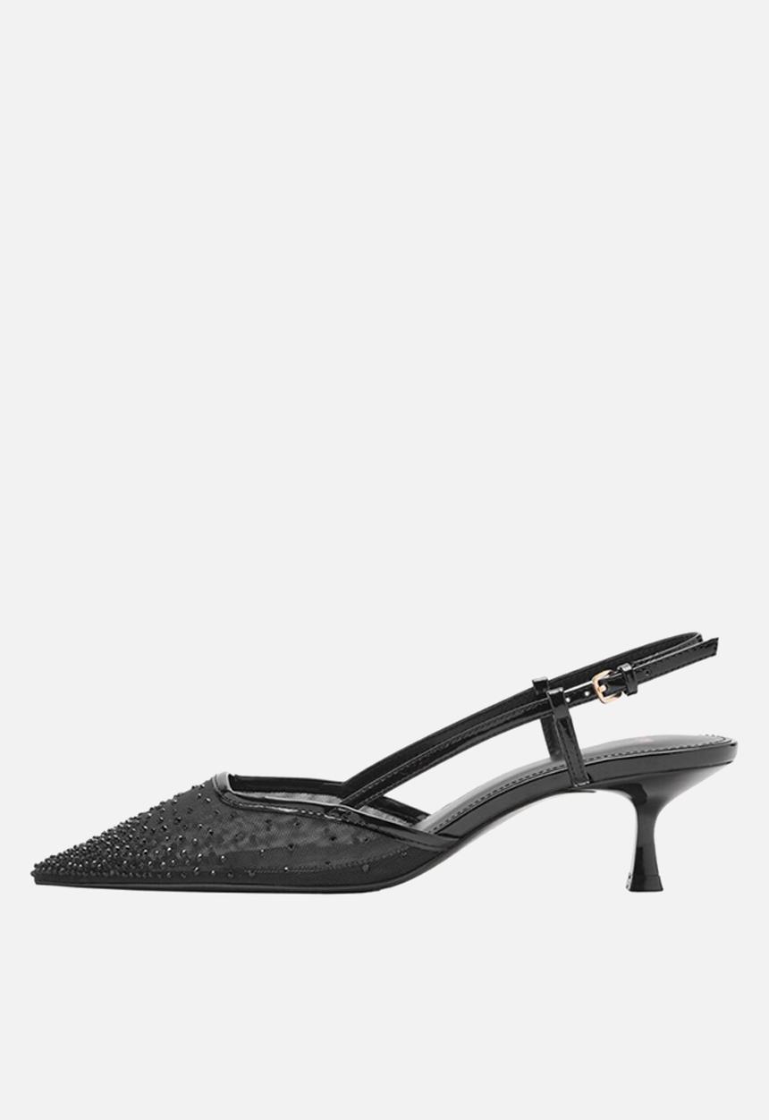 MANGO - Tonia heel - black