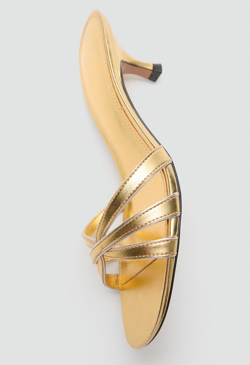 MANGO - Dora heel - gold