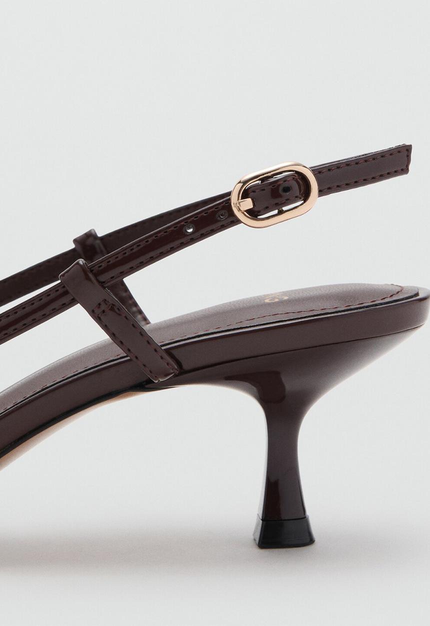 MANGO - Tonio heel - dark brown