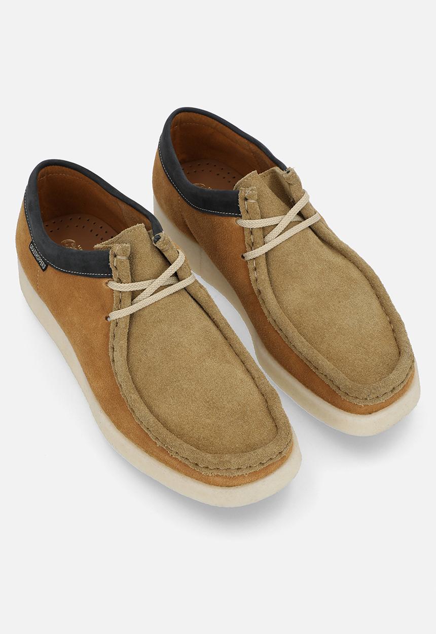 Grasshoppers - Trent Cider Suede /Alge Suede/Black Sandiego
