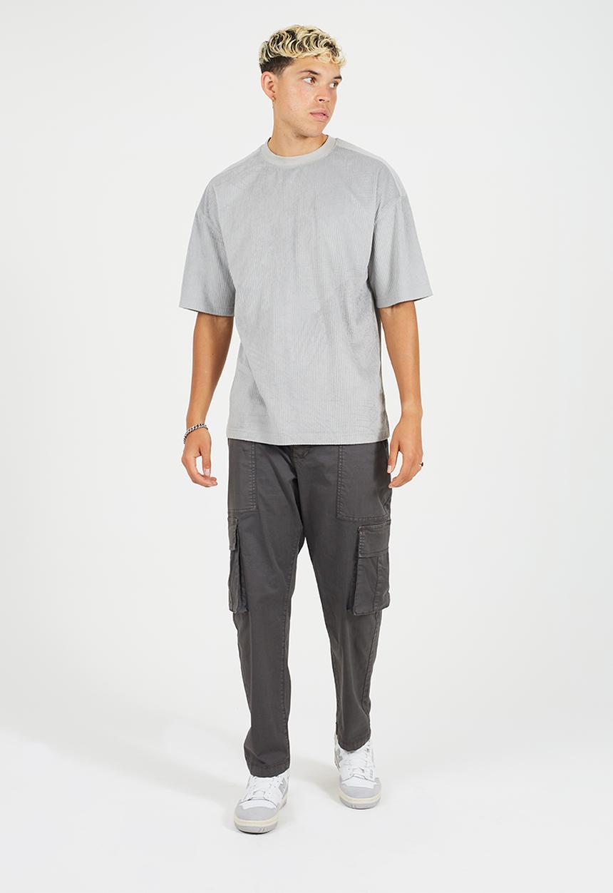 Brave Soul - Crew Neck Tshirt - Grey