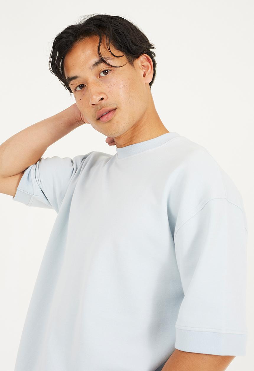 Brave Soul - Oversized Fit Tshirt - Sky Blue