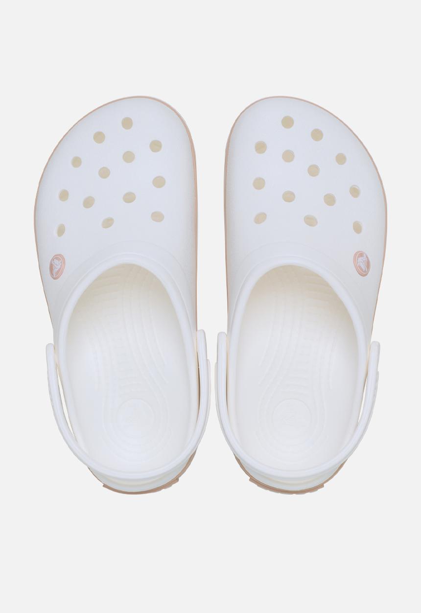 Crocs - Crocsband - White/Pink Caramel