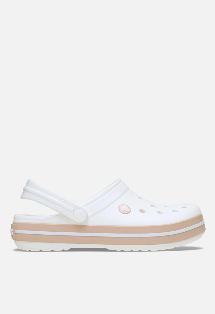 Crocs - Crocsband - White/Pink Caramel