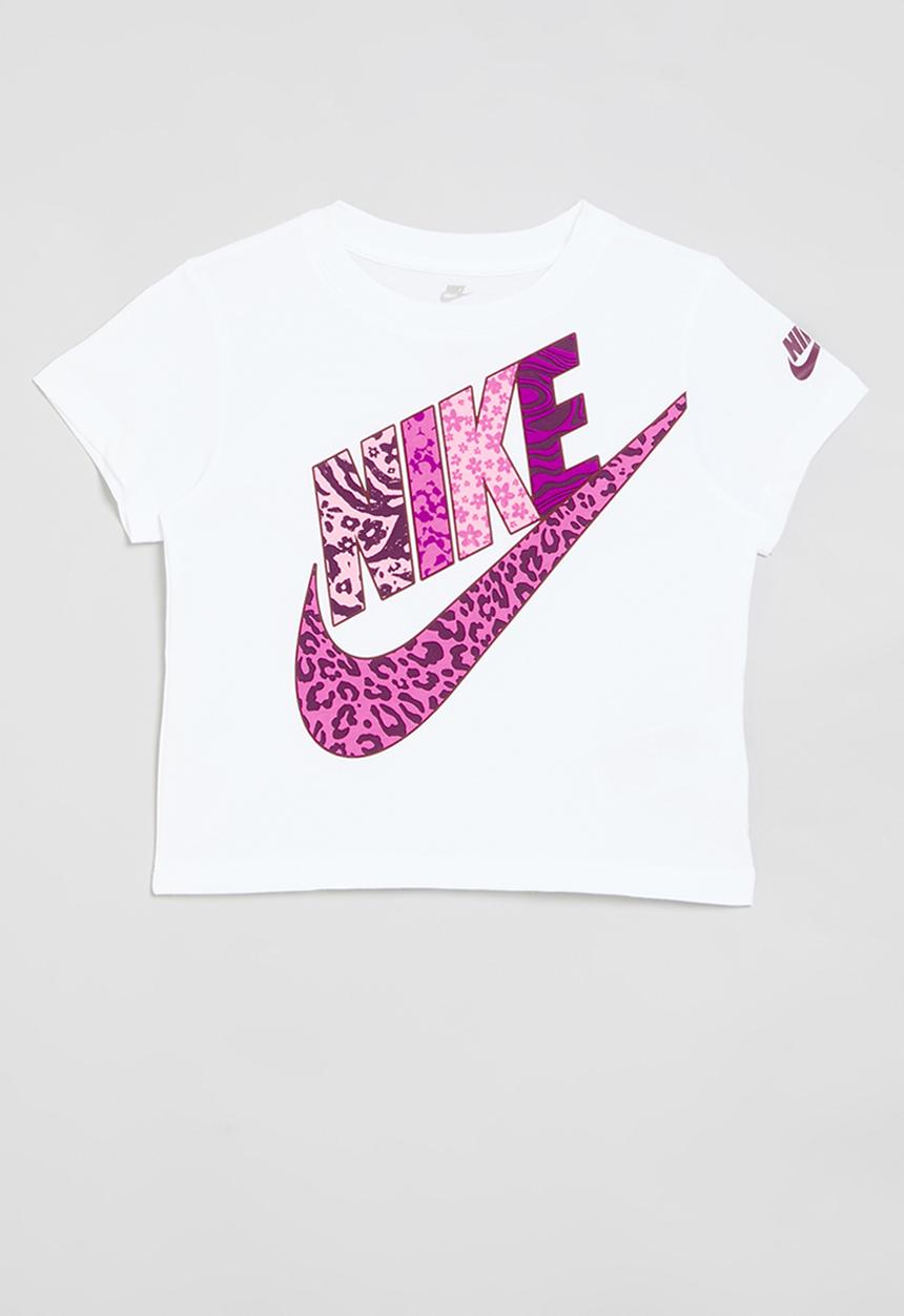 Nike - Nike new animal print futura tee - white