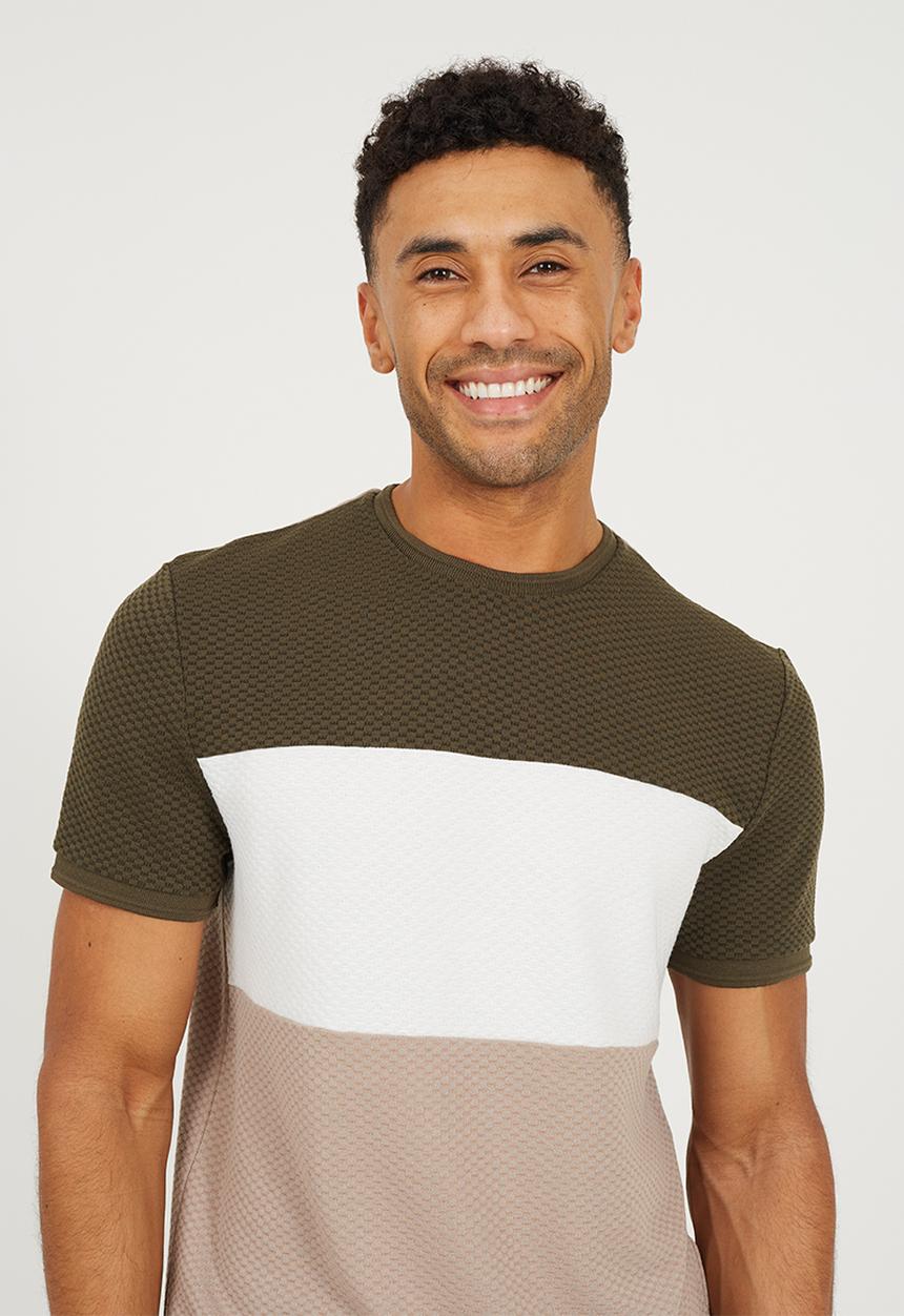 Brave Soul - Deeson Crew Neck T-shirt - Multi
