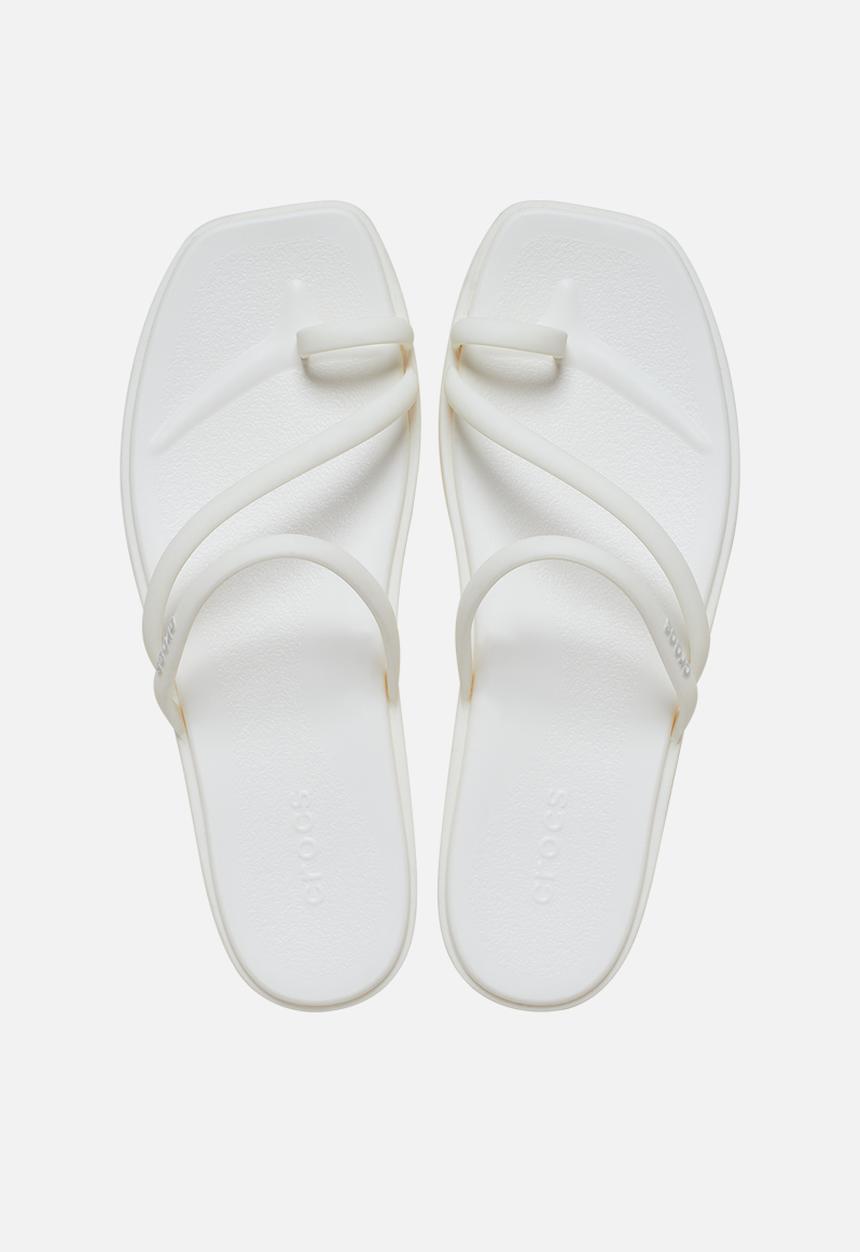 Crocs - Miami i toe loop sandal - chalk