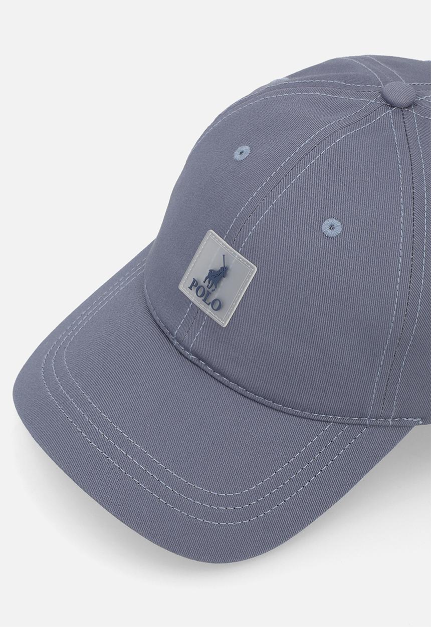 POLO - 6 Panel Badge Peak - Blue