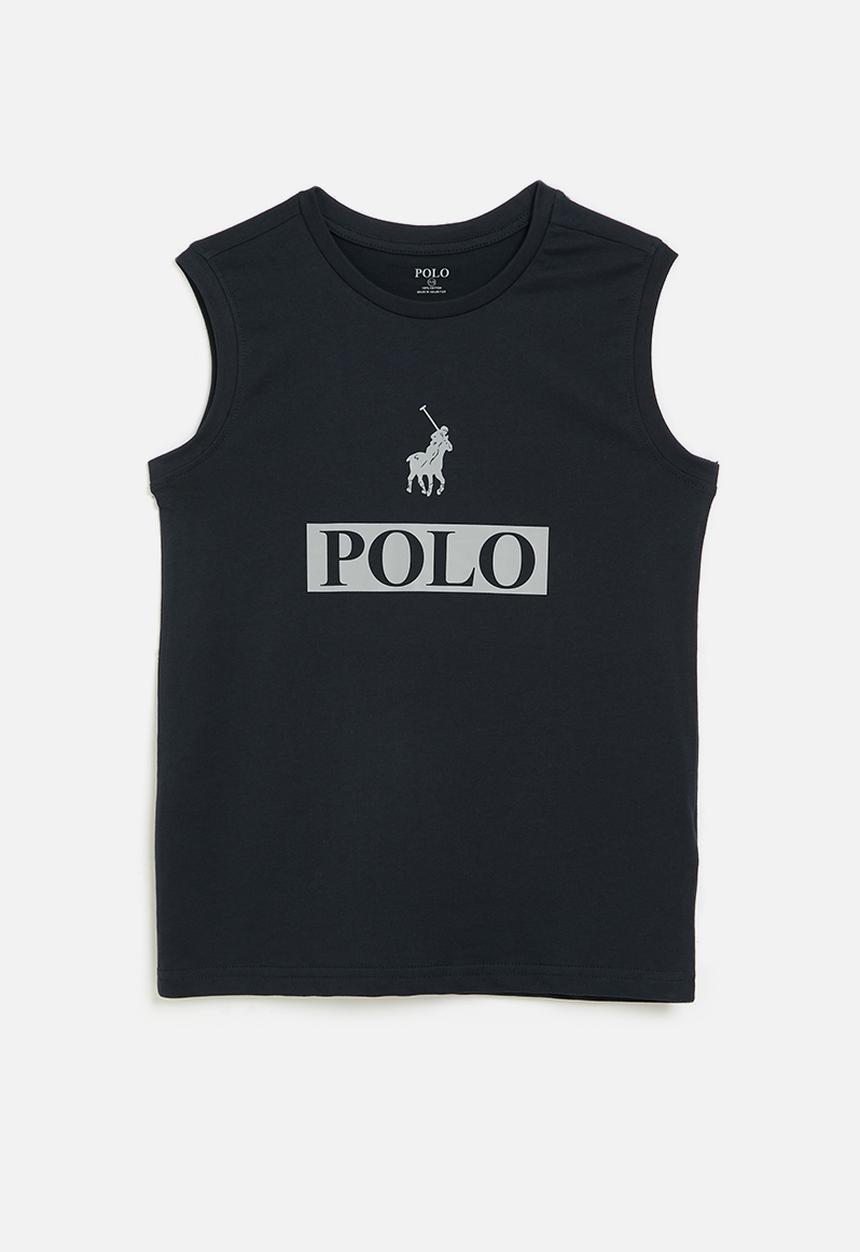 POLO - Boys connor printed vest - navy