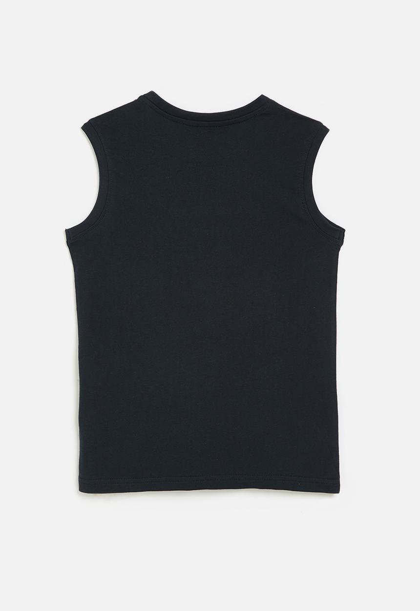 POLO - Boys connor printed vest - navy