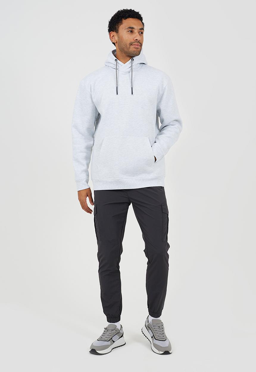 Brave Soul - Taslan Cargo Cuff Pant - Dark Grey