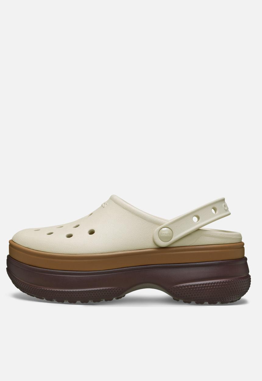 Crocs - Classic sic stacked clog - mocha