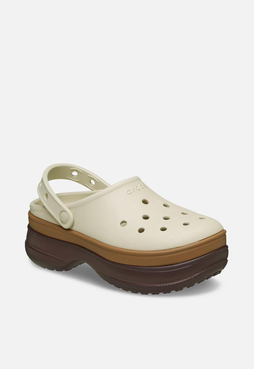 Crocs - Classic sic stacked clog - mocha