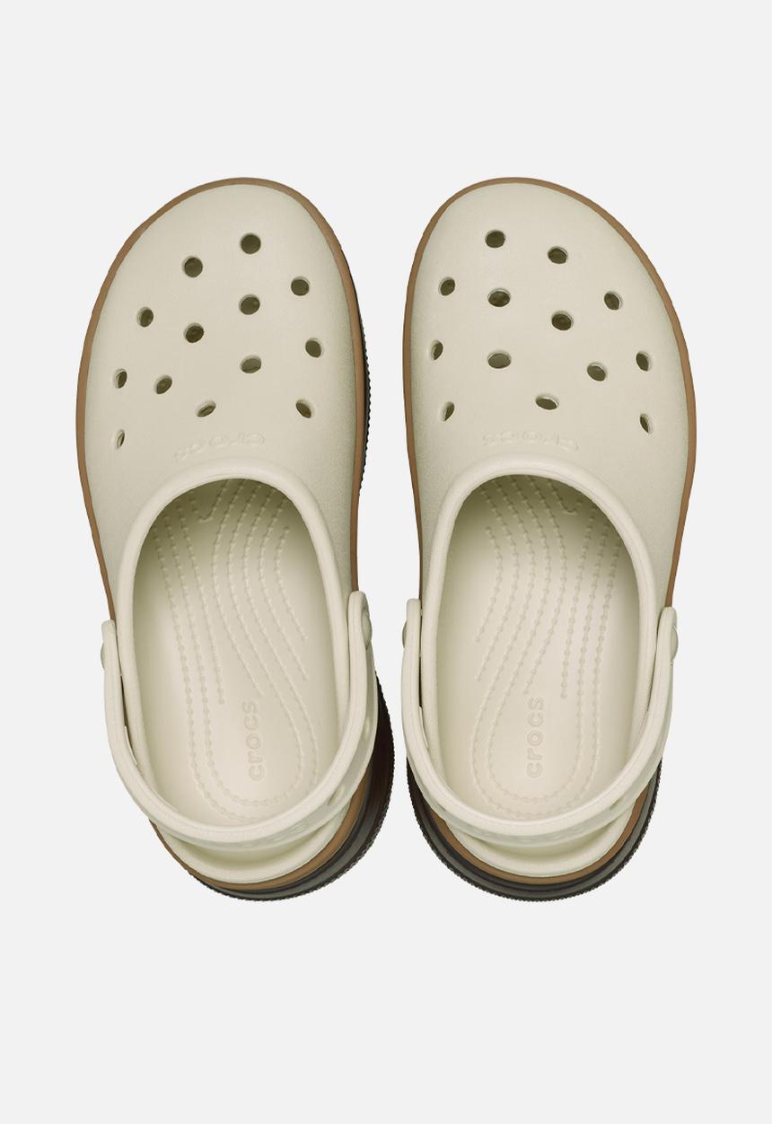 Crocs - Classic sic stacked clog - mocha