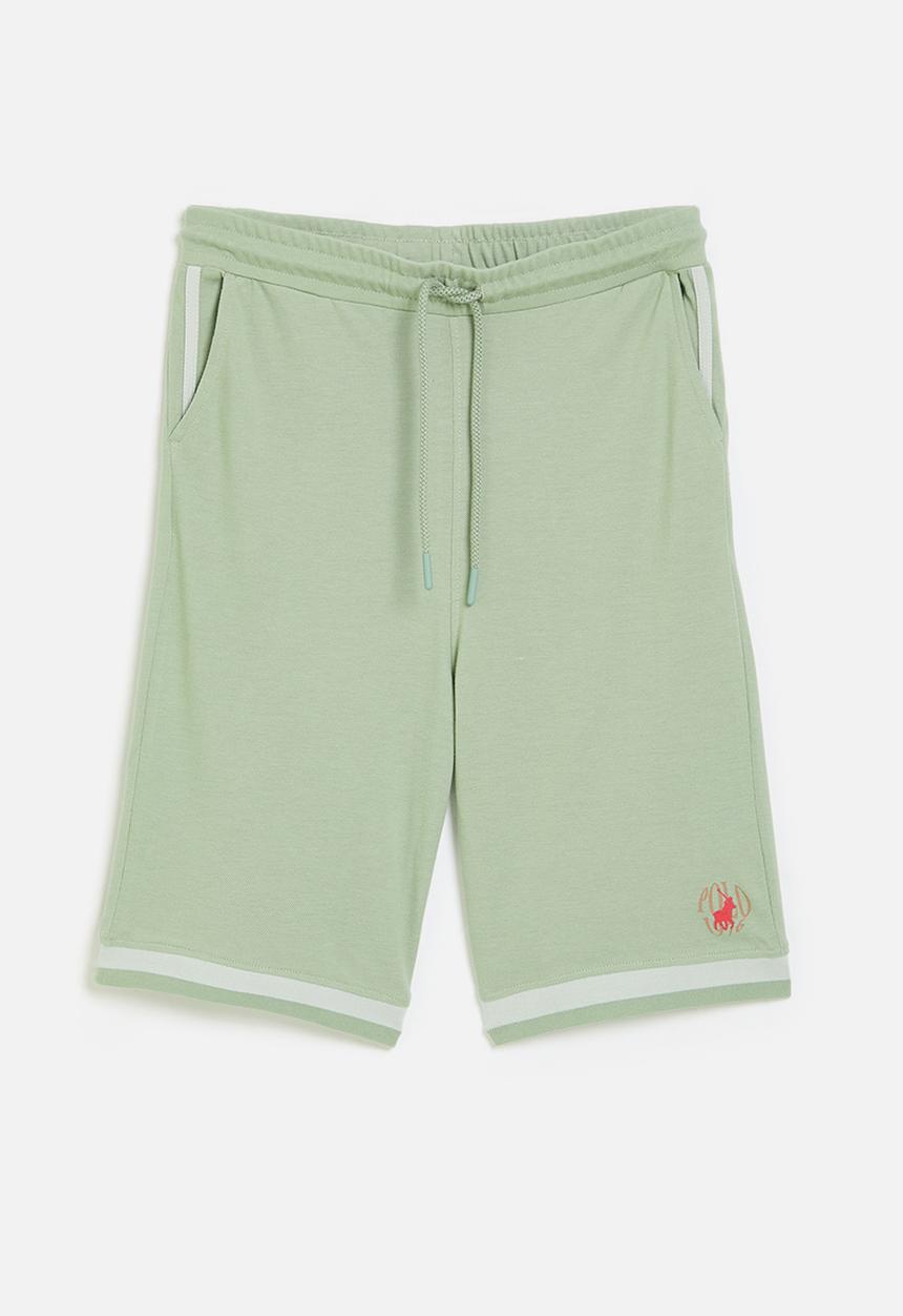 POLO - Boys damian tennis short - sage