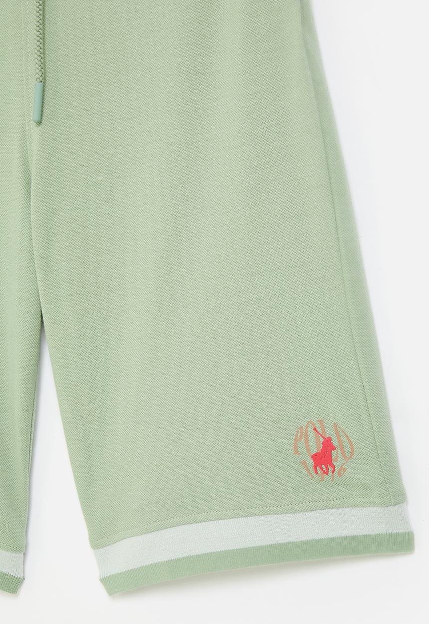 POLO - Boys damian tennis short - sage
