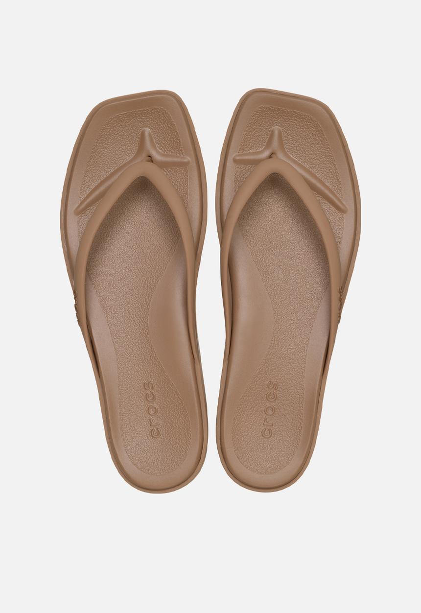 Crocs - Miami i flip - milk chocolate