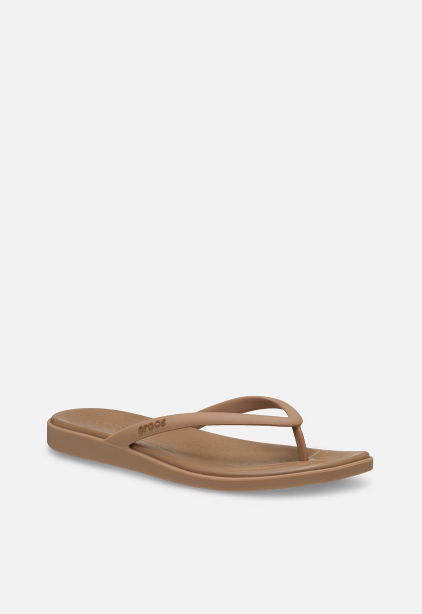 Crocs - Miami i flip - milk chocolate