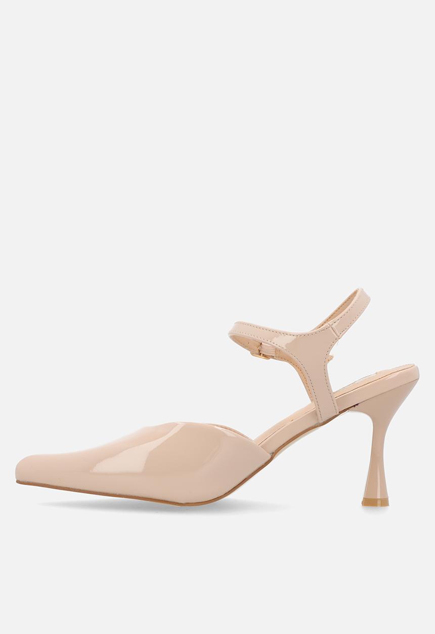 Plum - Anya Closed Toe Ankle Strap - Neutral