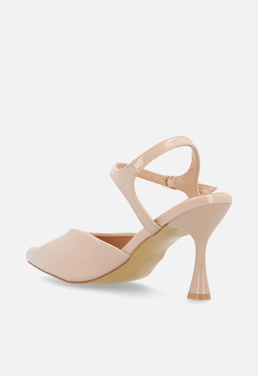 Plum - Anya Closed Toe Ankle Strap - Neutral