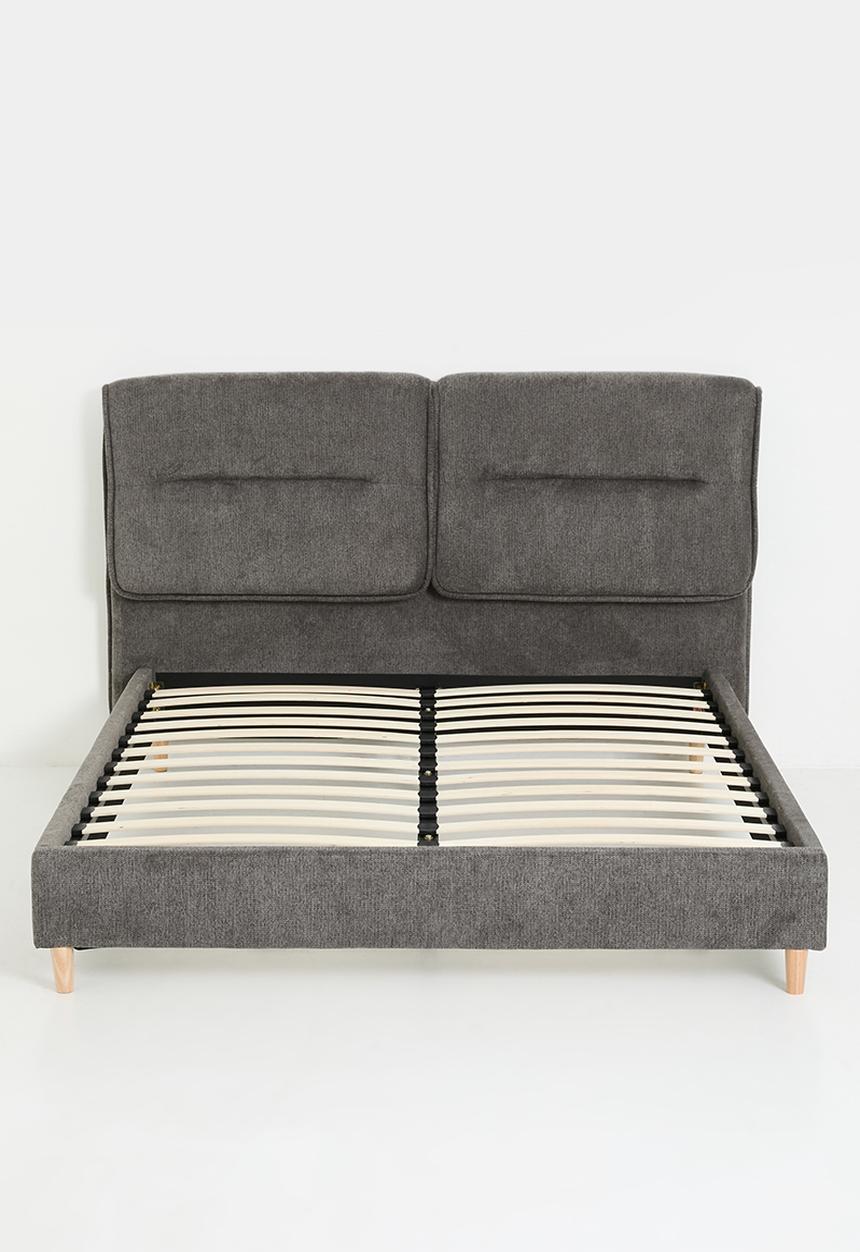 Sixth Floor - Owen upholstered bed - charcoal