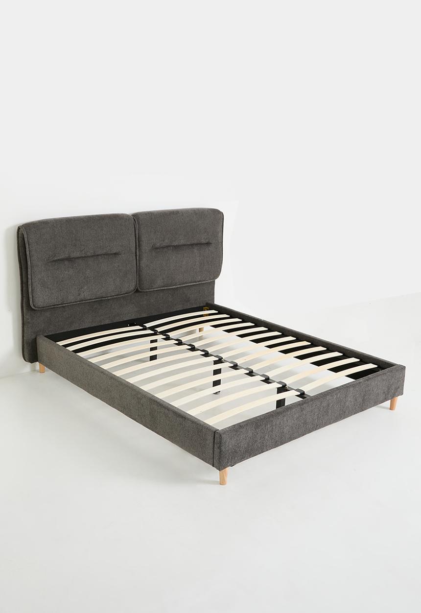 Sixth Floor - Owen upholstered bed - charcoal