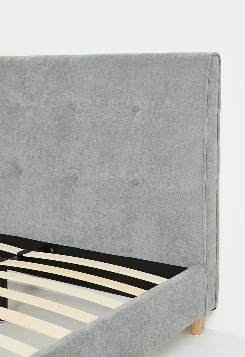Sixth Floor - Prima upholstered bed - grey