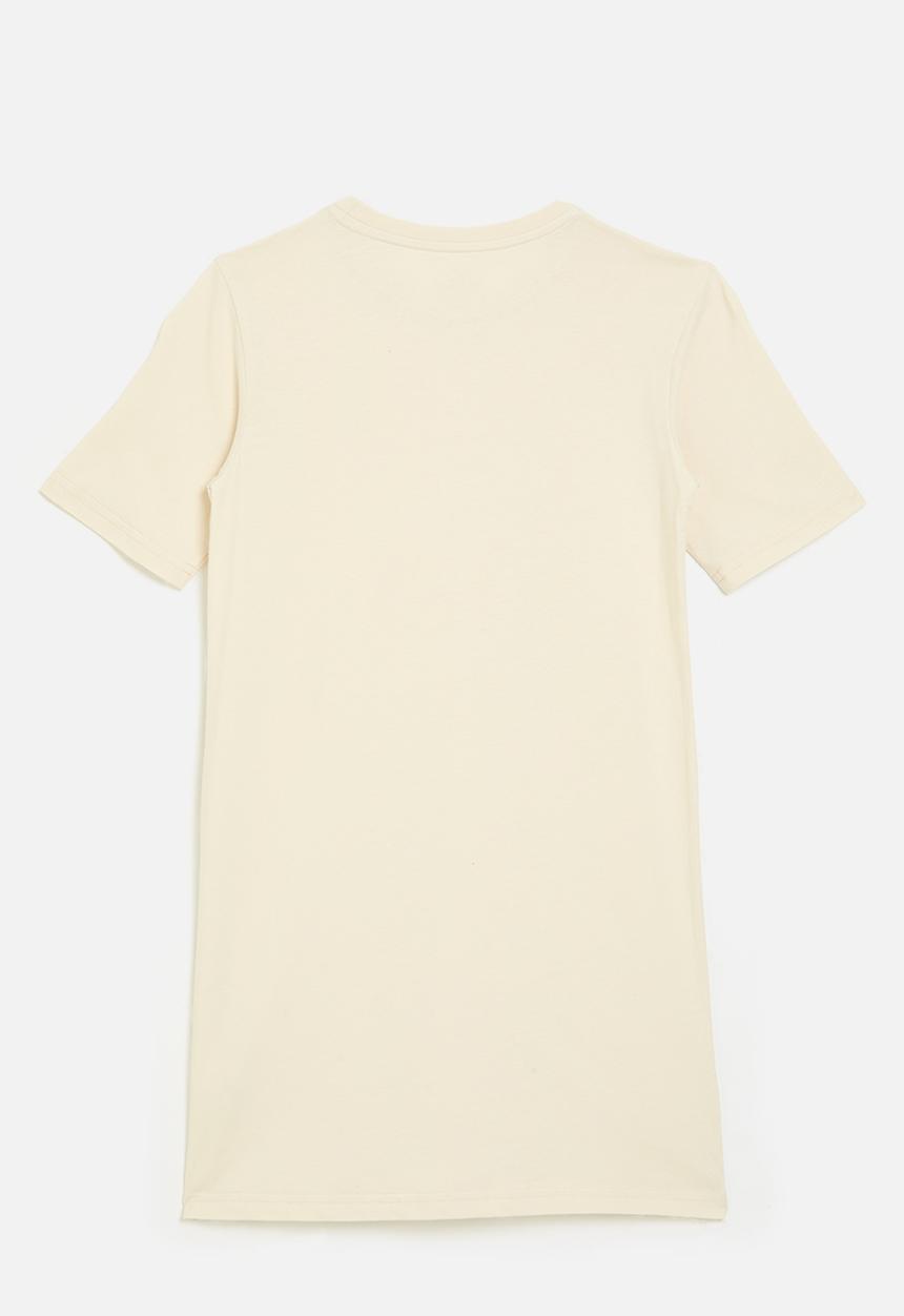 POLO - Girls cara ss printed dress - sand