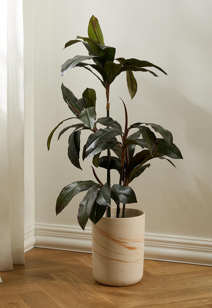 Sixth Floor - Swirl outdoor planter - Natural