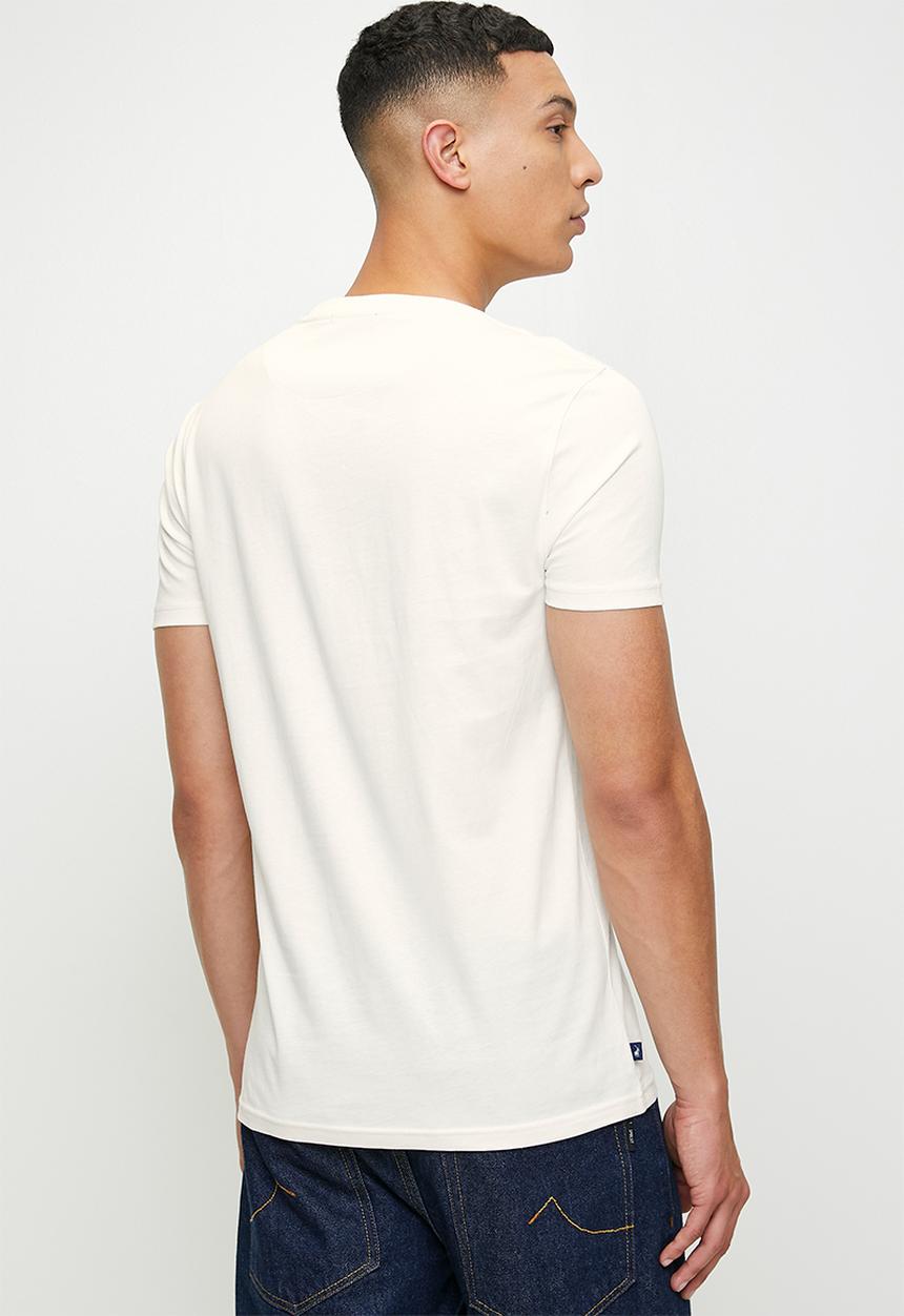 POLO - Deacon  logo printed short sleeve T-shirt - white