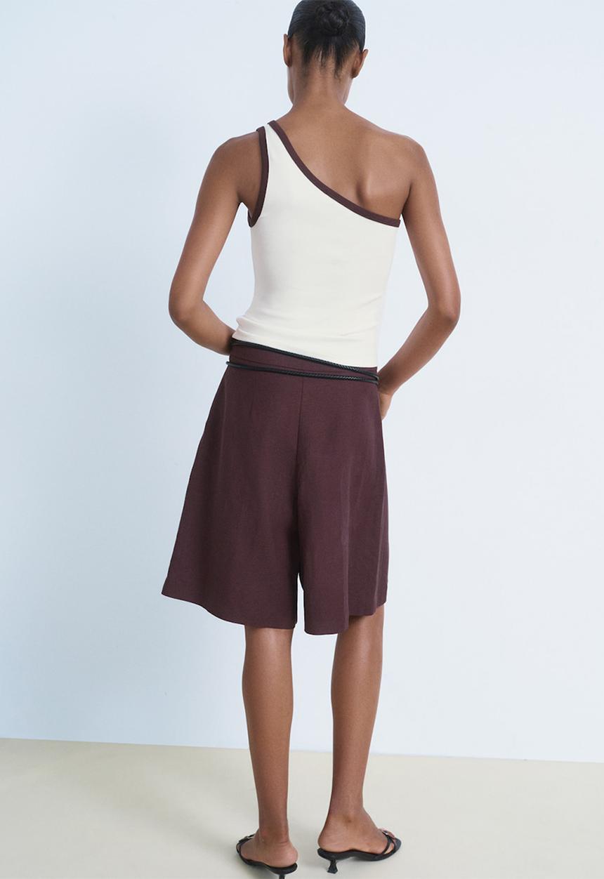 MANGO - Top Malta - Light Beige
