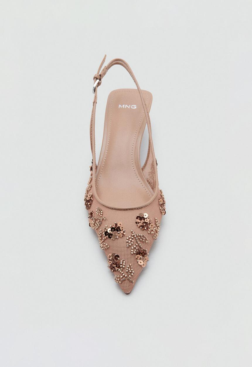 MANGO - Lucidan heel - light/pastel pink