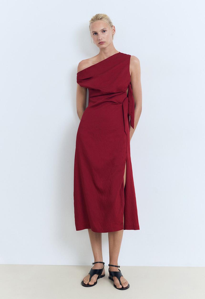 strapless open back dress Red Christmas & Holiday Dress in Sequin By Royal Queen RQ7978