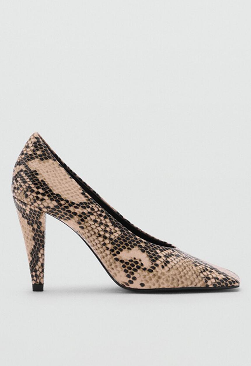 MANGO - Cuad heel - light beige